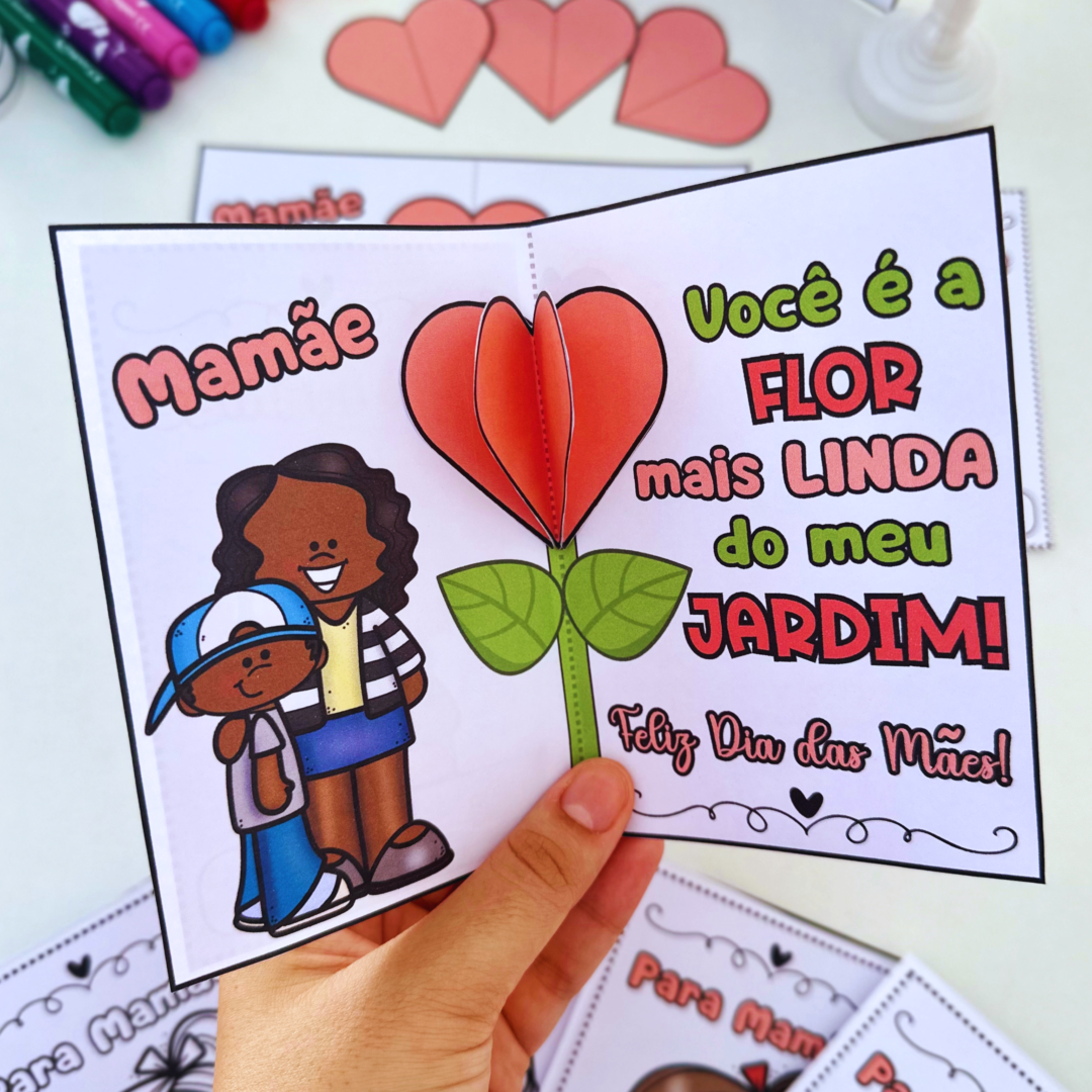 Cartão Coração 3D