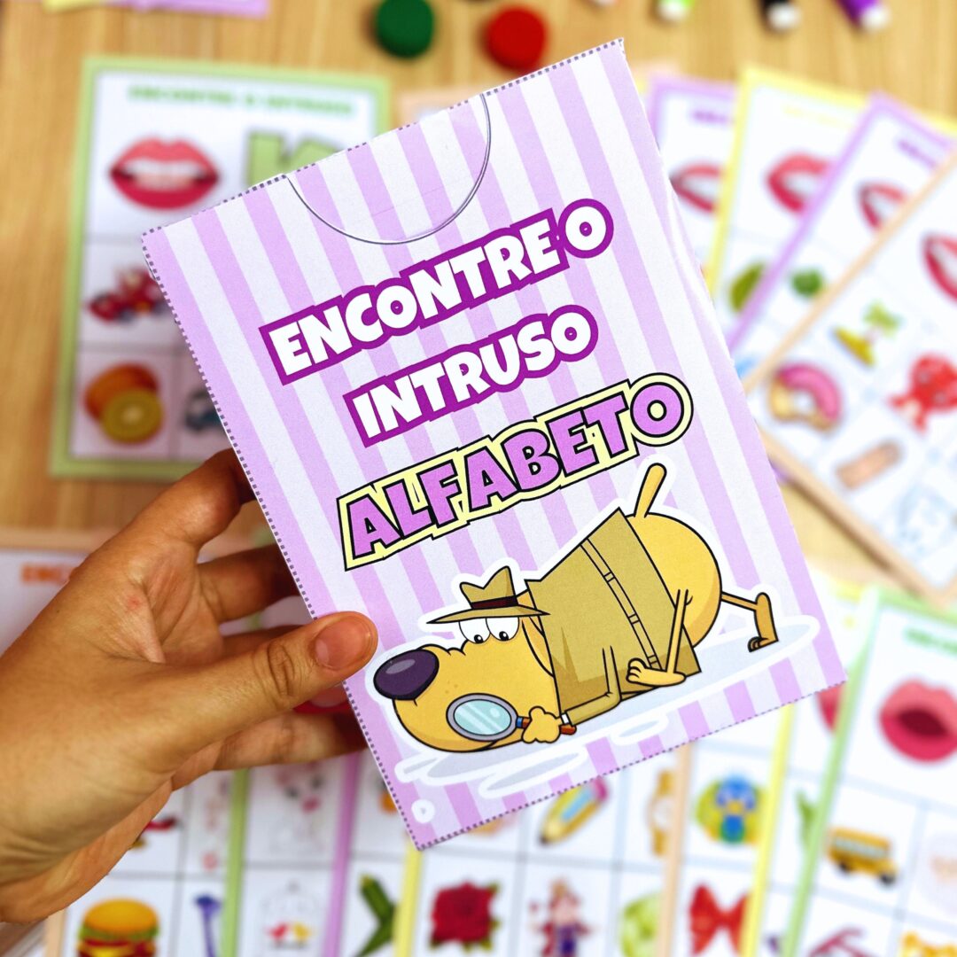 Encontre o Intruso Alfabeto